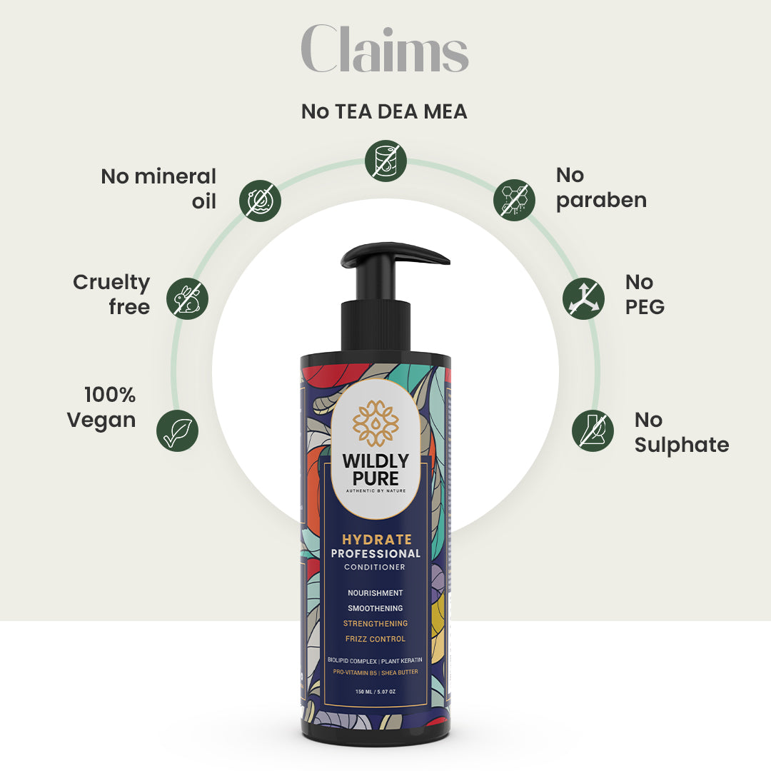 Hydrate Conditioner with Biolipid Complex & Shea Butter for Ultra Smoothening-150 ml