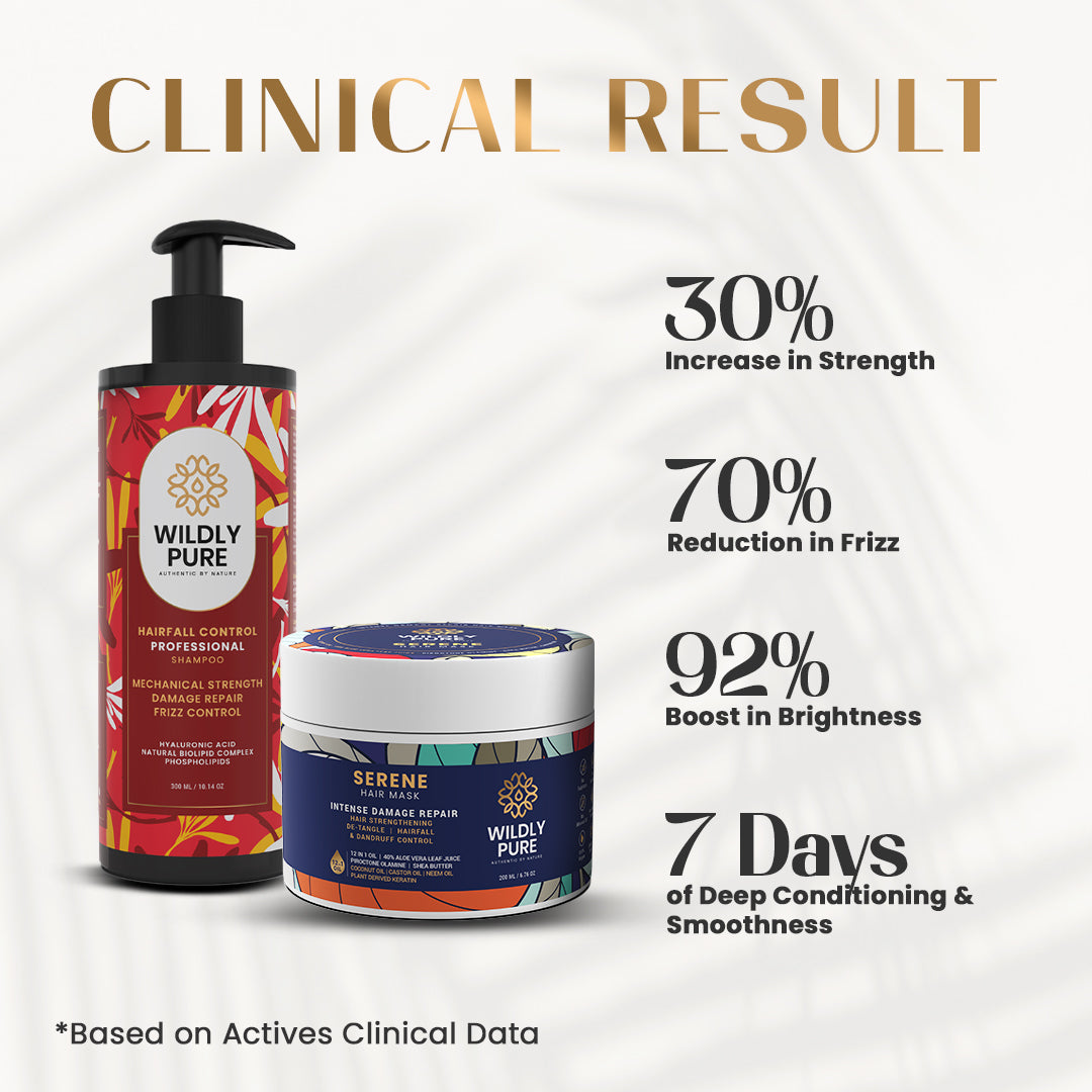 Ultimate 2 in 1 COMBO FOR Dry and Flacky Scalp 300ml + 200ml ( Pack of 2 )