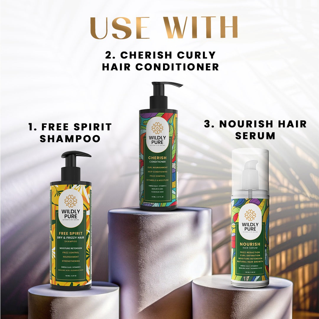 Cherish Conditioner for Dry and Frizzy Hair-150 ml