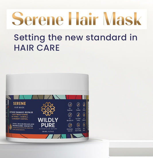 5 reasons why Wildly Pure’s Serene hair mask is the next big thing in the Industry!