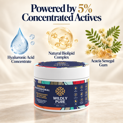 Serene Professional Hair Mask – 10 Min Salon-Like Hair | 72H Frizz Control | 200 ml