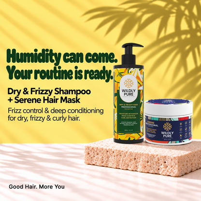 Frizz Reduction SHAMPOO & HAIR MASK for Curly Hair