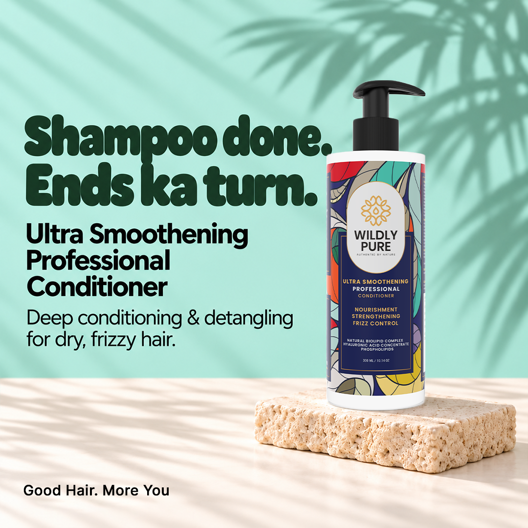Hydrate Professional Ultra Smoothening Conditioner – 72H Deep Conditioning | 300 ml