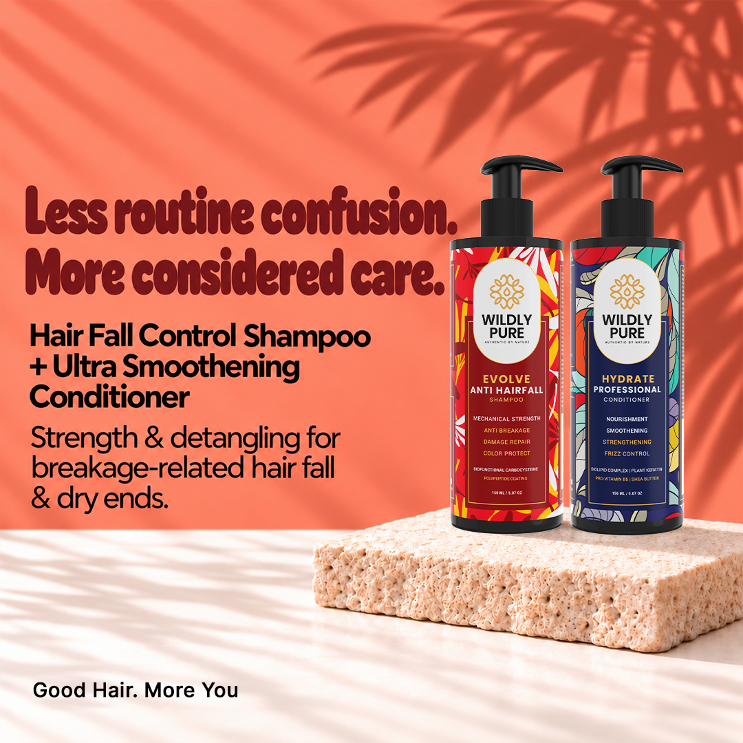 Hairfall Controll SHAMPOO & CONDITIONER Combo for Dry Damaged Hair