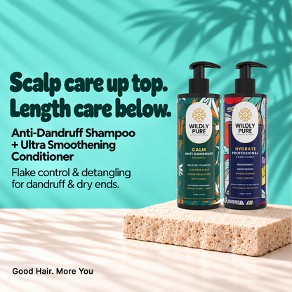 Dandruff Control Shampoo and Conditioner Combo with Nasturtium and Biolipid Complex 150ml x 2