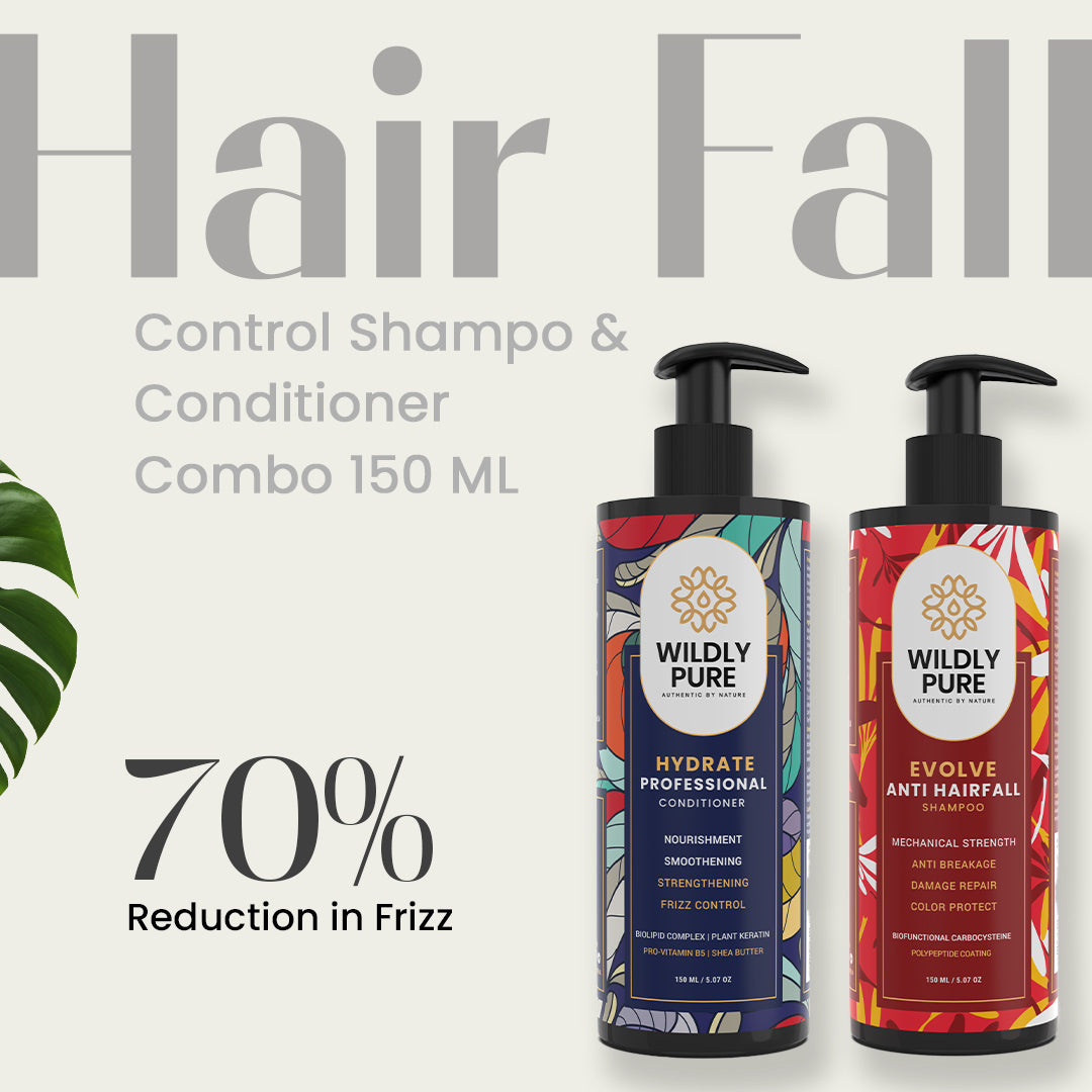 Hairfall Controll SHAMPOO & CONDITIONER Combo for Dry Damaged Hair