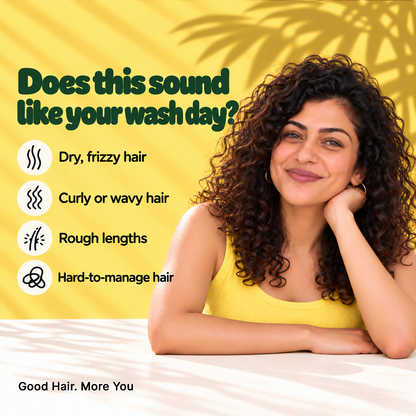 Frizz Reduction SHAMPOO & HAIR MASK for Curly Hair