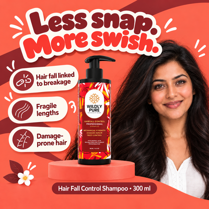 Evolve Professional Hair Fall Control Shampoo – Strength & Damage Care | 300 ml