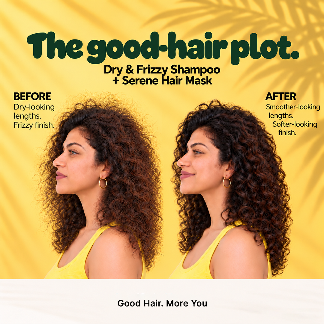 Frizz Reduction SHAMPOO & HAIR MASK for Curly Hair