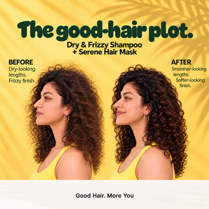 Frizz Reduction SHAMPOO & HAIR MASK for Curly Hair
