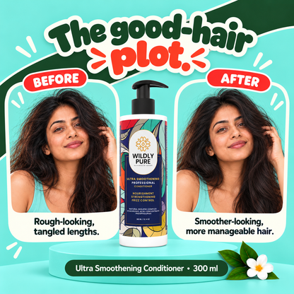 Hydrate Professional Ultra Smoothening Conditioner – 72H Deep Conditioning | 300 ml