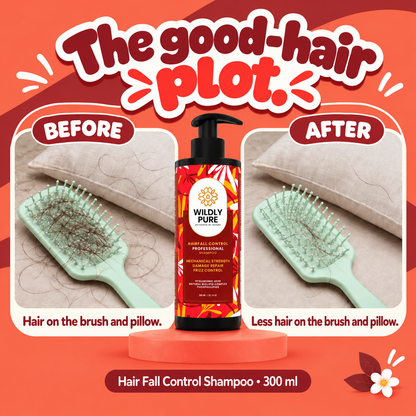 Evolve Professional Hair Fall Control Shampoo – Strength & Damage Care | 300 ml