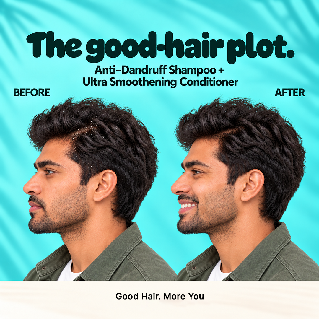 Dandruff Control Shampoo and Conditioner Combo with Nasturtium and Biolipid Complex