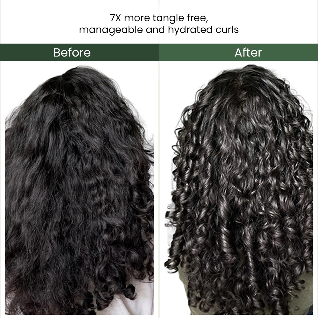 Nourish Hair Serum with Infused Bioactive Molecules for Dry, Frizzy & Curly Hair