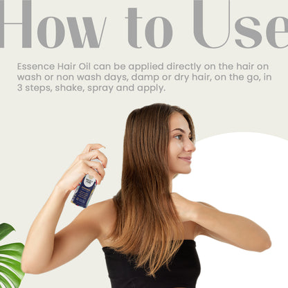 Essence Hair Oil Spray with Bio Elixir Blend & Olive Tree Fusion