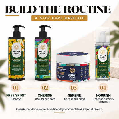 Free Spirit Professional Dry & Frizzy Hair Shampoo – Anti-Frizz Care | 300 ml