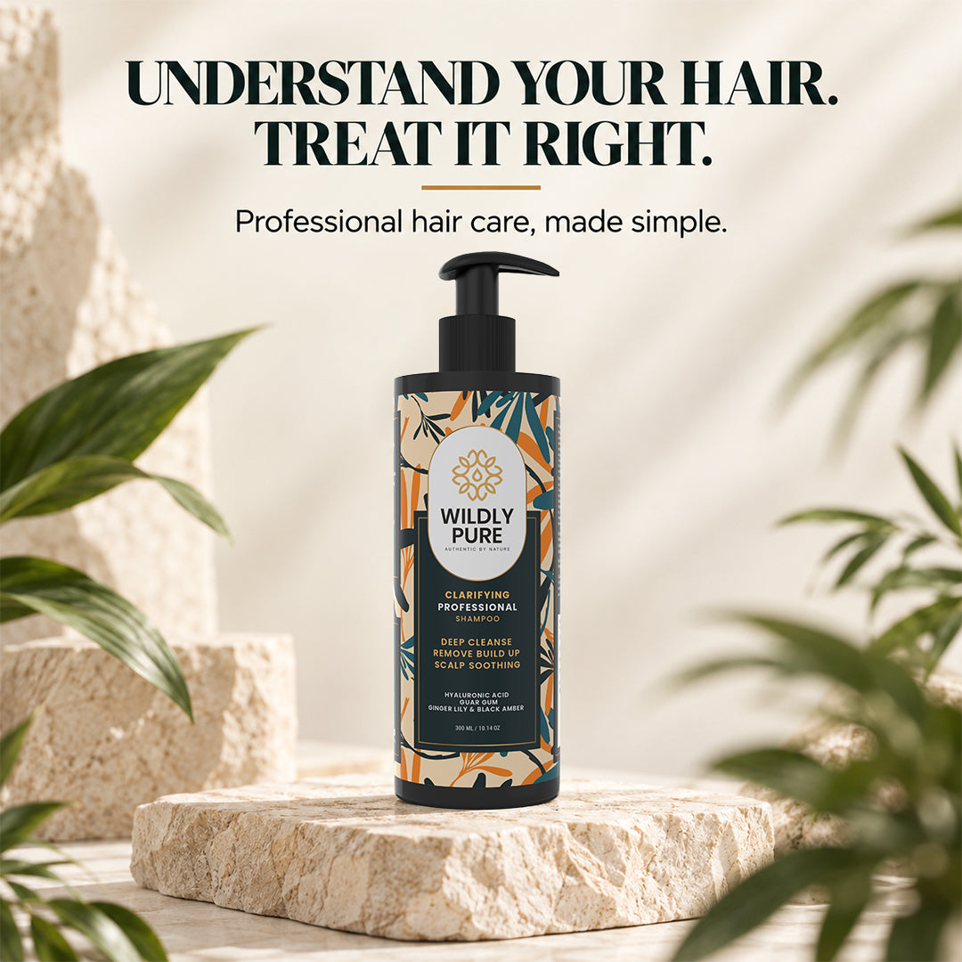 Reset Professional Clarifying Shampoo – Oily Scalp, Build-Up & Hard Water Care | 300 ml