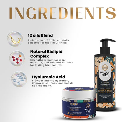 Clarifying Shampoo & Mask Combo