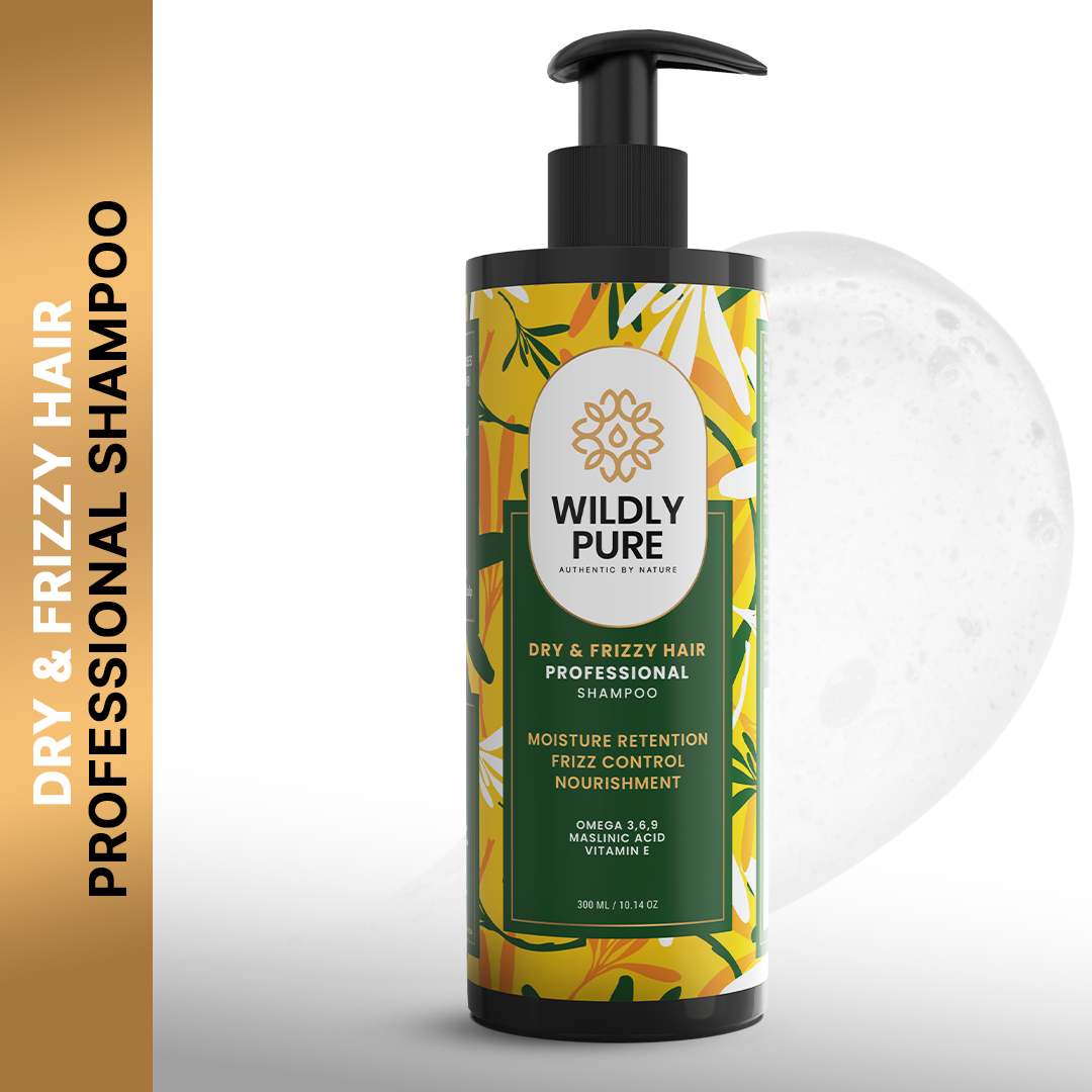 Free Spirit Anti Frizz Shampoo with Omega 3, 6, 9 for Nourishment & moisturization |300mL