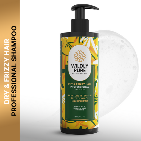 Free Spirit Anti Frizz Shampoo with Omega 3, 6, 9 for Nourishment & moisturization |300mL