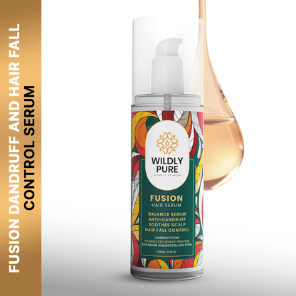 Fusion Hair Serum 2-in-1 Solution for Hair Fall and Dandruff with  Hyaluron Concentrate Formula