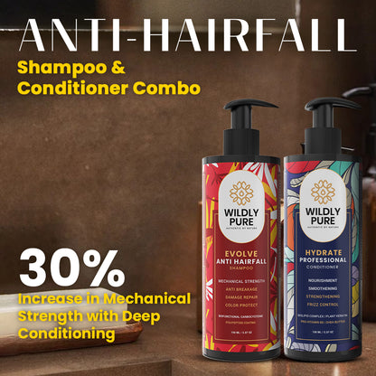 Hairfall Controll SHAMPOO & CONDITIONER Combo for Dry Damaged Hair