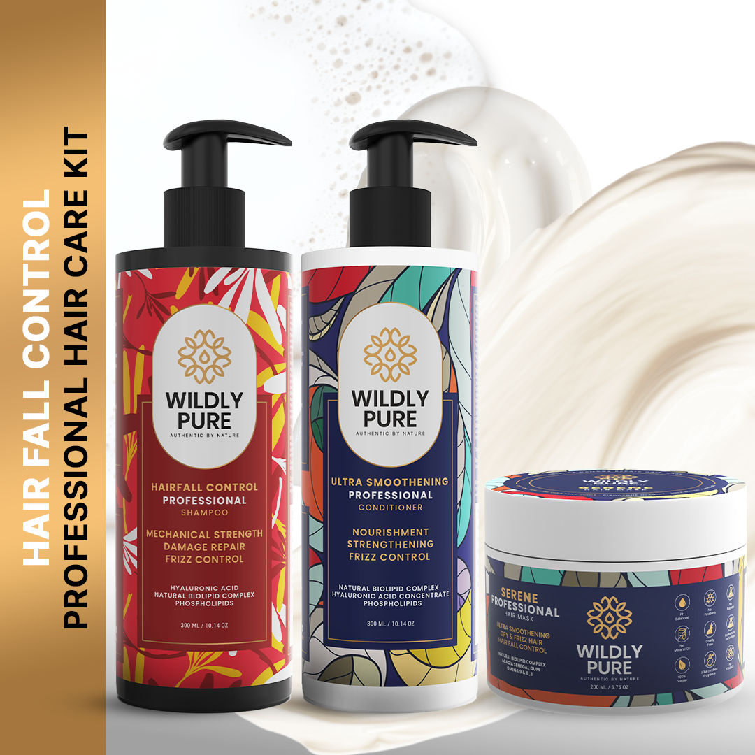 Hair fall Control Kit- EVOLVE HAIR-FALL CONTROL SHAMPOO HYDRATE Conditioner & SERENE Hair Mask