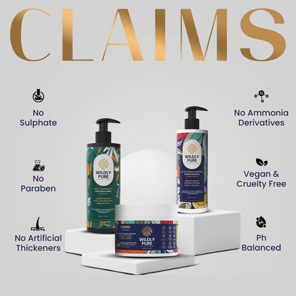 Dandruff Defense Kit with Shampoo, Conditioner & Hair Mask Pack of 3