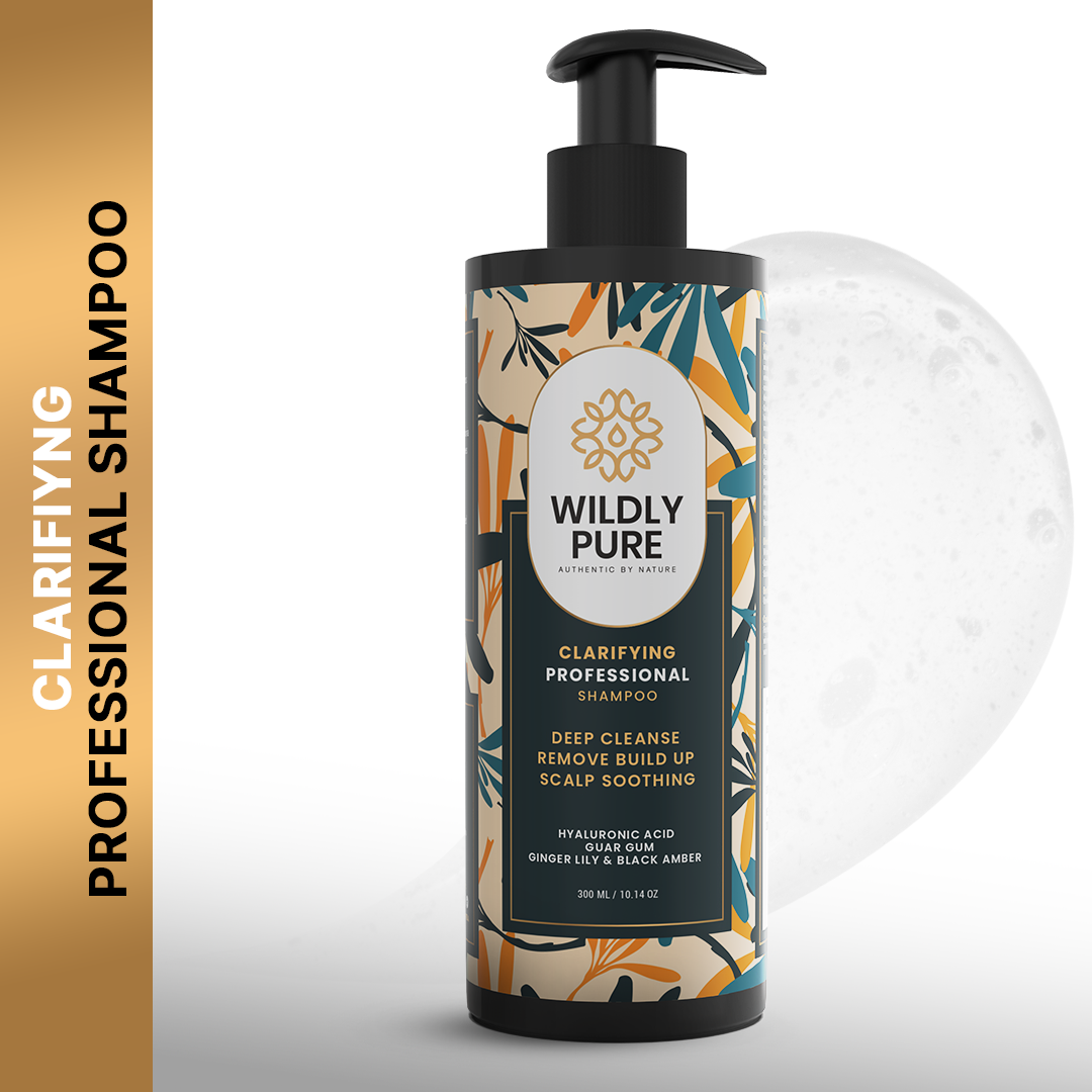 Clarifying Shampoo for Chemical Build Up, Low Porosity Hair & hard Water Damage