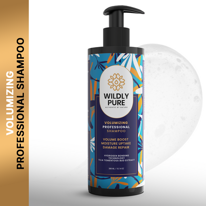 Volumizing Shampoo with Hydrogen Bonding Technology for Thin & Wavy Hair