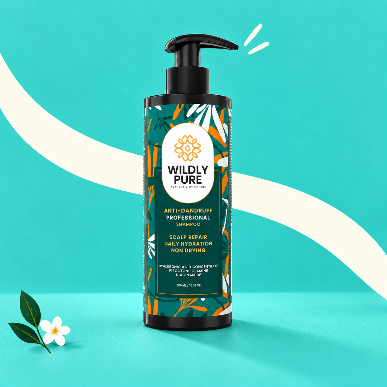 Calm Professional Anti-Dandruff Shampoo – Flakes, Itching & Oily Scalp Care | 300 ml