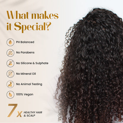 Frizz Control Shampoo and Conditioner Combo with Omega 3,6,9 and Biolipid Complex 300mL x 2