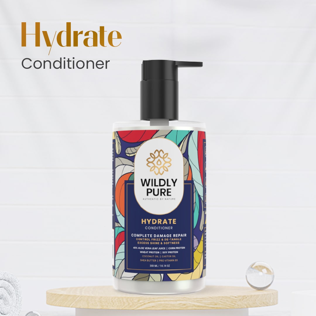 Hydrate Conditioner with Biolipid Complex & Shea Butter for Ultra Smoothening 300mL