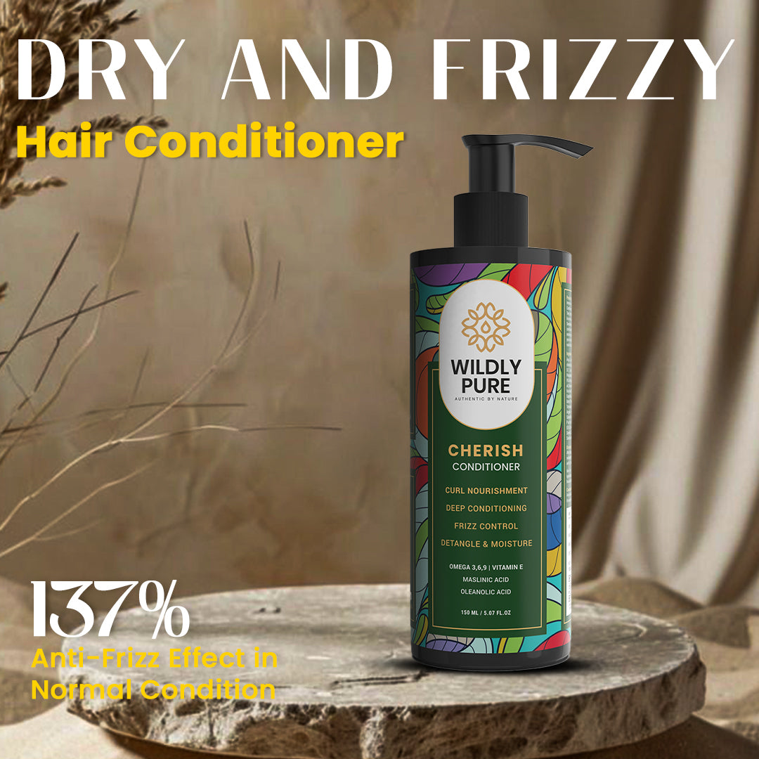 Cherish Conditioner for Dry and Frizzy Hair-150 ml