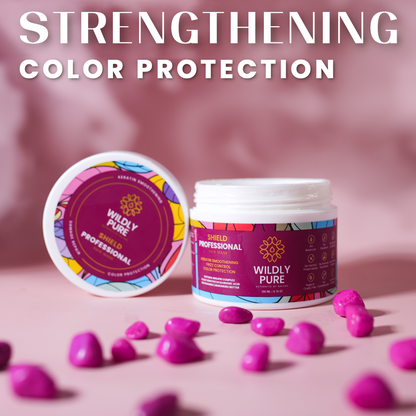 Shield Professional Hair Mask with Plant Keratin for Strength and Color Protection 200mL