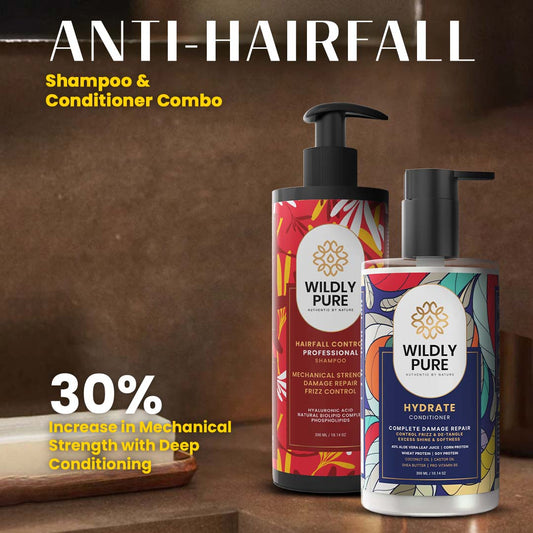Hairfall Controll SHAMPOO & CONDITIONER Combo for Dry Damaged Hair (Pack of 2)