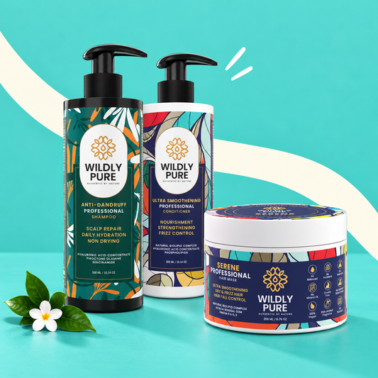 Wildly Pure Dandruff Defence Kit product display