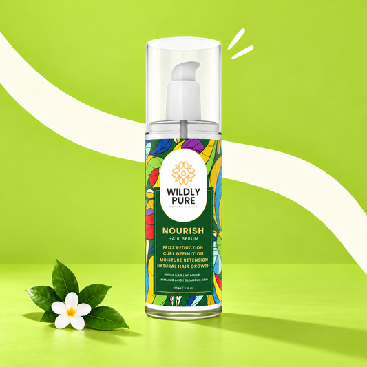 Nourish Professional Hair Serum – Humidity Frizz Control & Shine | 100 ml product display