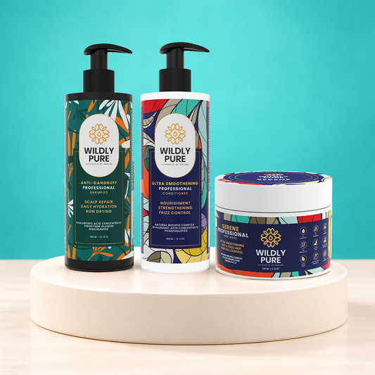 Dandruff Defense Kit with Shampoo, Conditioner & Hair Mask Pack of 3