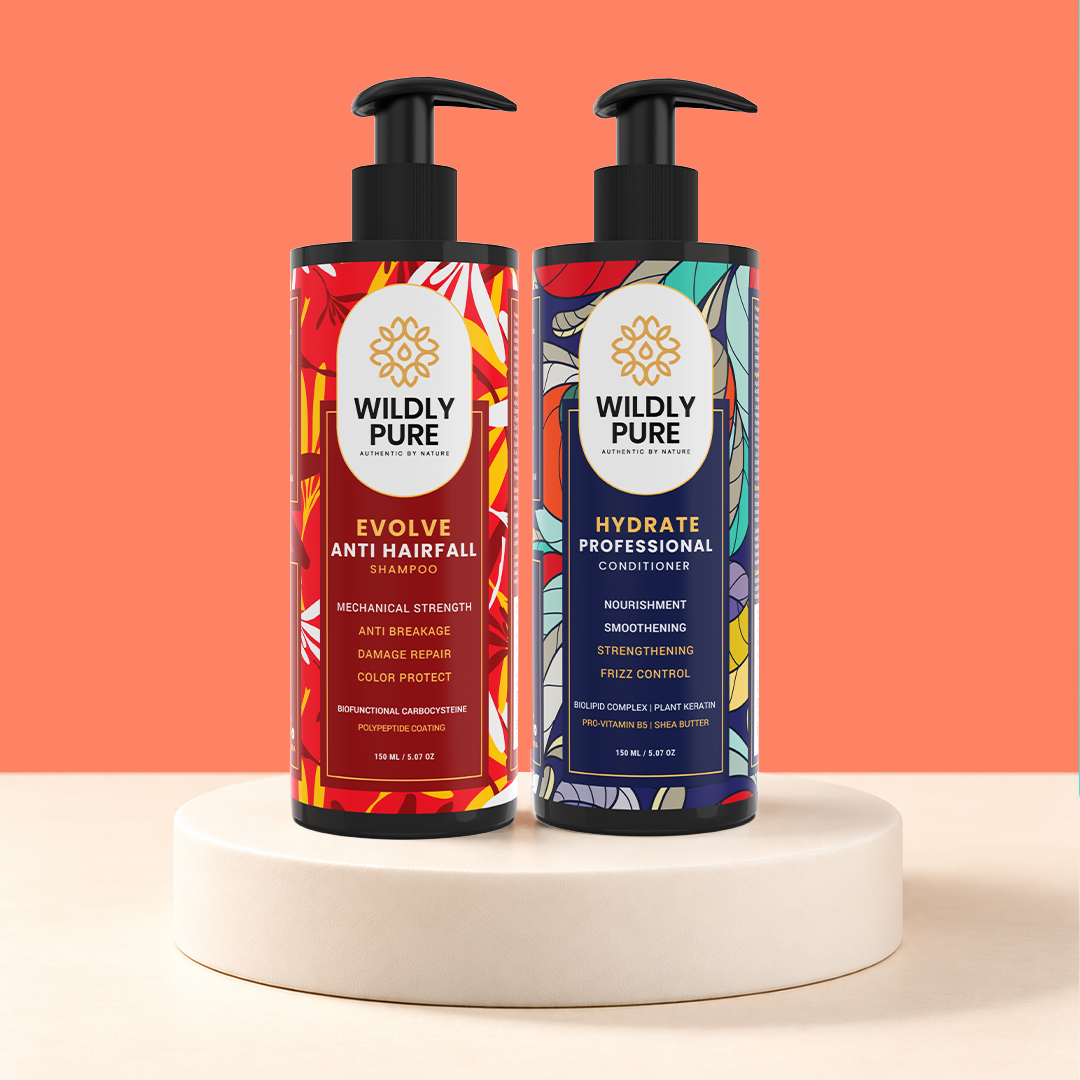 Hairfall Controll SHAMPOO & CONDITIONER Combo for Dry Damaged Hair