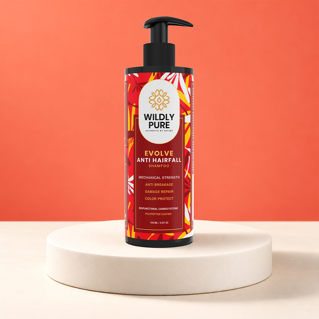 Evolve Hair fall Control Shampoo with Polypeptides & Biofunctional Carbocysteine 150ml