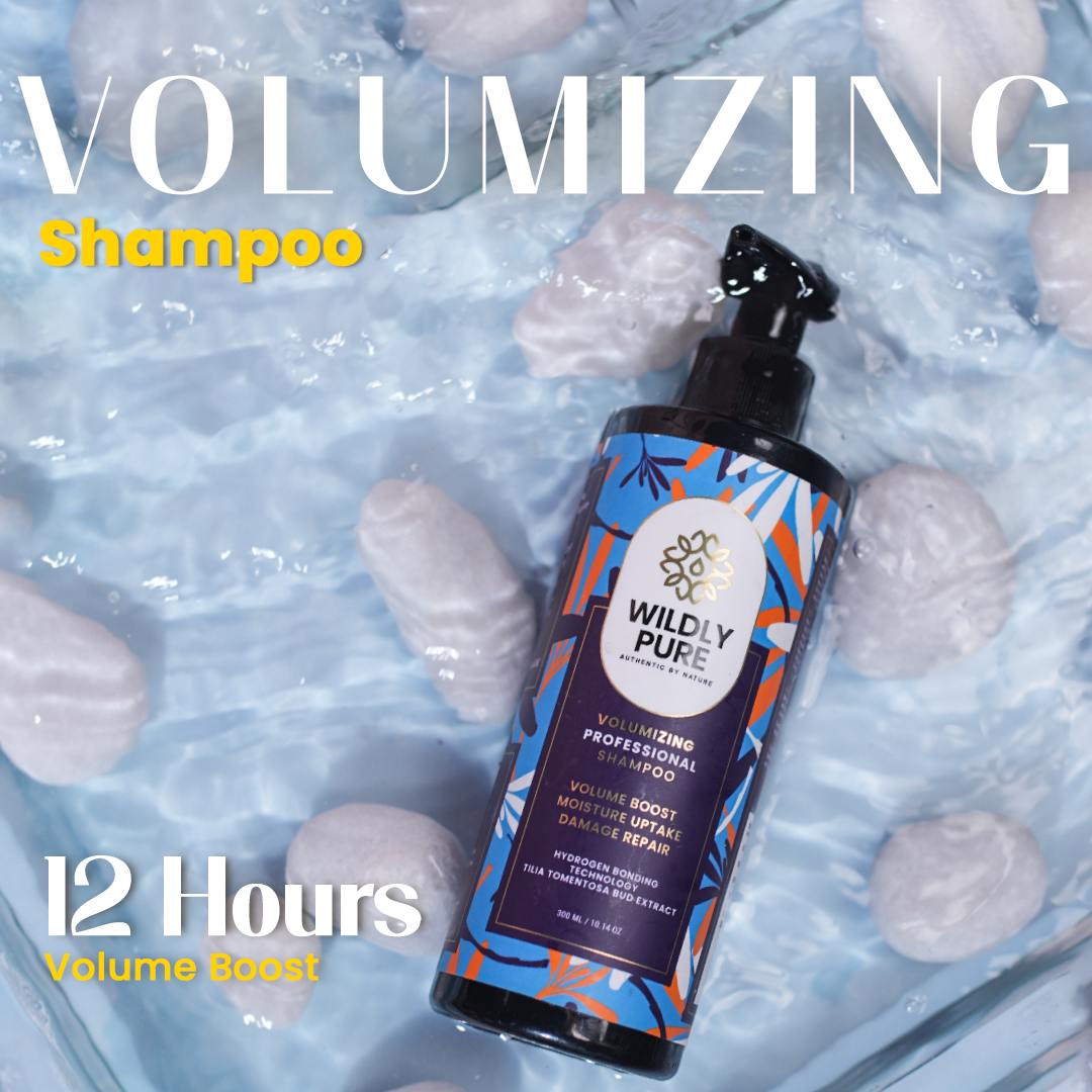 Volumizing Shampoo with Hydrogen Bonding Technology for Thin & Wavy Hair